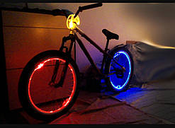 Підсвітка велосипеда гнучким неоном