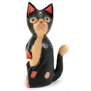 Статуетка Кішка дерево (22,5х11х6 см) (29850)