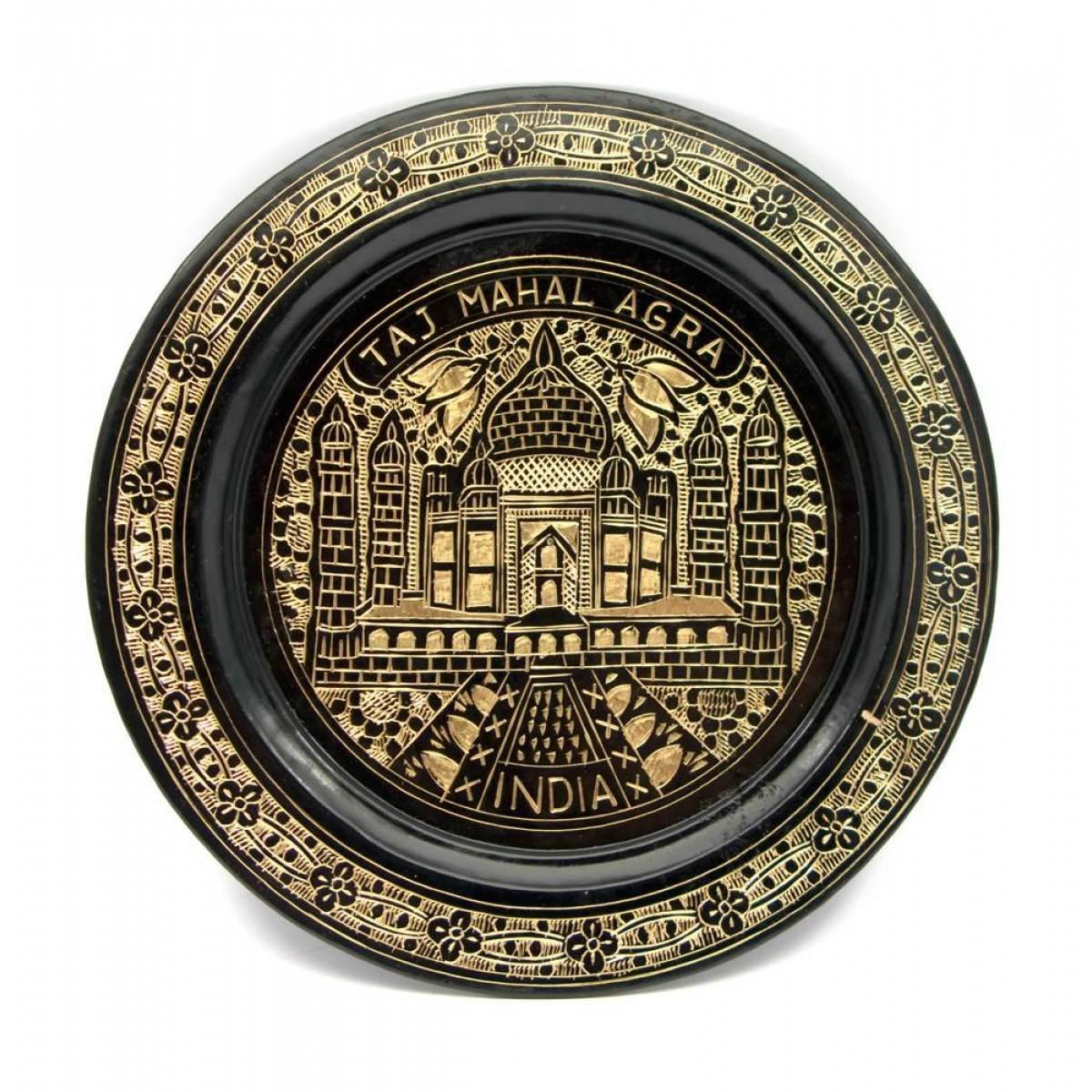 Тарілка бронзова настінна (20 см)(Wall Plate BD 8") ( 24727)