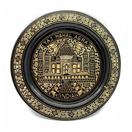 Тарілка бронзова настінна (20 см)(Wall Plate BD 8") ( 24727), фото 2