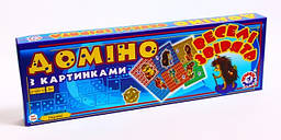 Дитяче доміно велике Веселі звірята (2544)