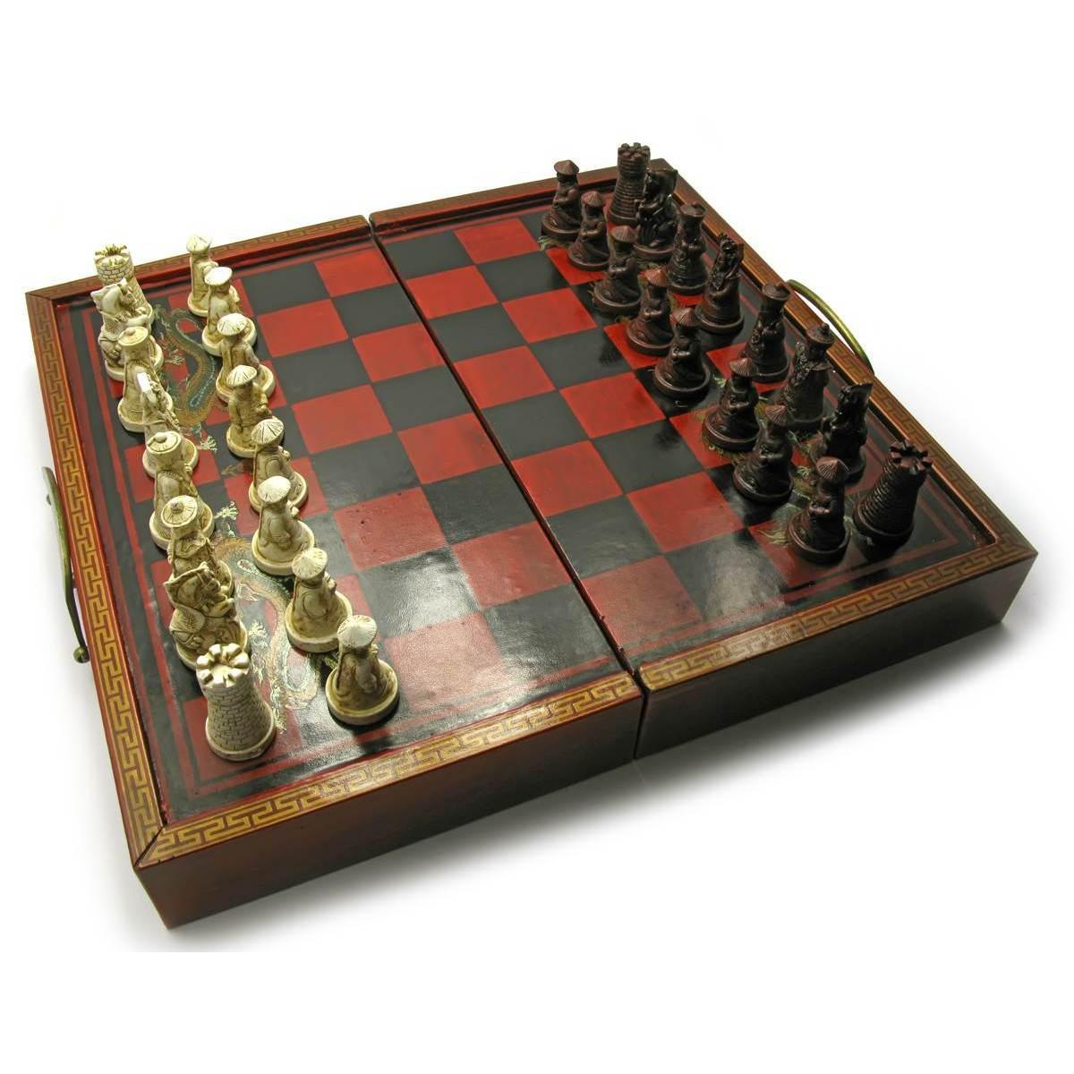 Шахи антик (33х17,5х9,5 см) ( 1543)
