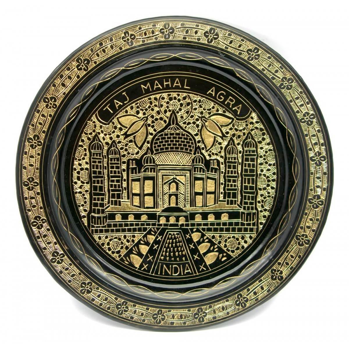 Тарілка бронзова настінна (25 см)(Wall Plate BD 10") ( 24728)