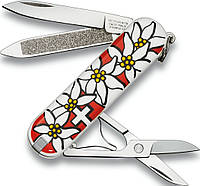Удобный нож-брилок Victorinox Сlassic 6203.840 эдельвейс