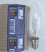 Лампа розжарювання свічка Е14 60 Вт (ДС) Іскра Львів