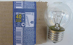 Лампа розжарювання куля Е27 40 Вт (ДШ) Іскра Львів