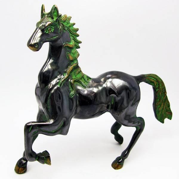 Бронзовий кінь (27х27х7 см) ( 19176) кінь