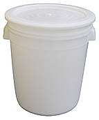 Бак пластиковий 20 літрів для харчових продуктів (Юніпласт)