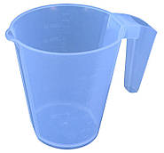 Кружка мірна пластикова 1,2 літра (Юнипласт)