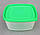 Харчовий контейнер (судочек) 1,5 літра (ПП КВВ) 7.5х17х17 см, фото 6