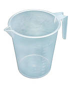 Кружка мірна пластикова 0,2 л (ПП КВВ)
