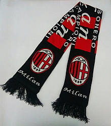 Шарф для футбольного фаната Milan