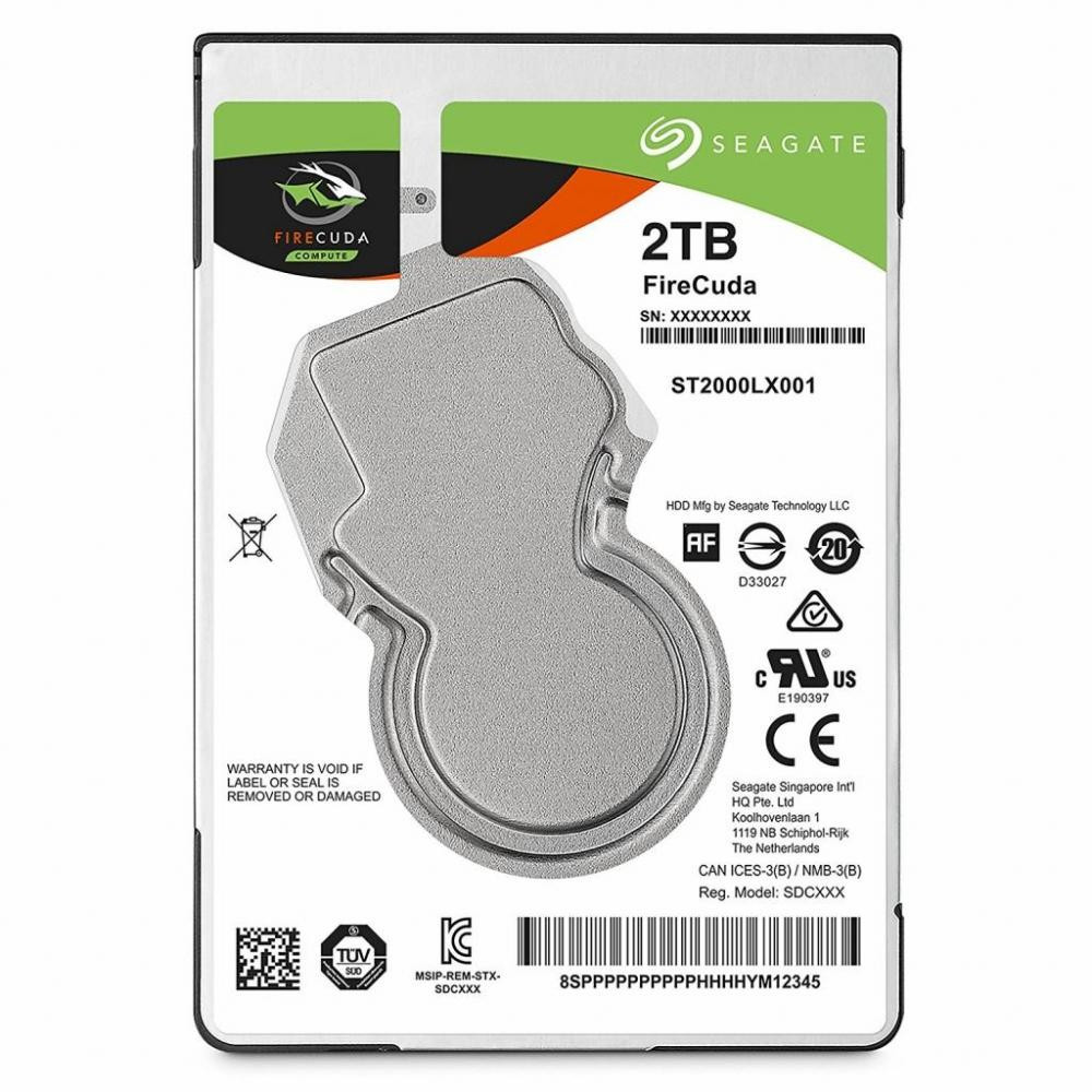 Накопичувач 2.5" Seagate 2000GB 5400rpm 128MB SATA III (ST2000LX001)