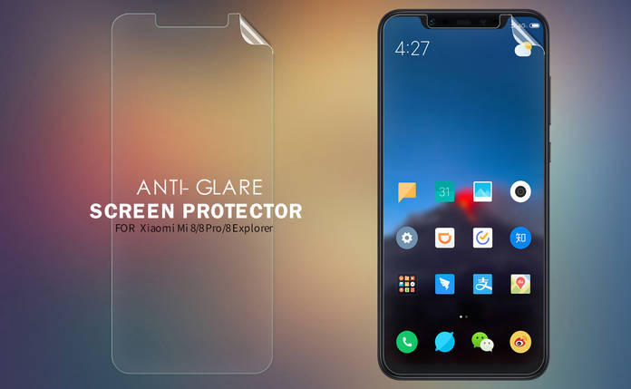 Захисна плівка Nillkin для Xiaomi Mi 8 Pro матова, фото 2