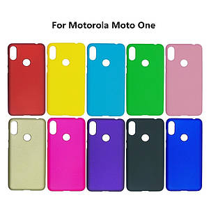 Пластиковий чохол накладка Alisa для Motorola One (11 кольорів)