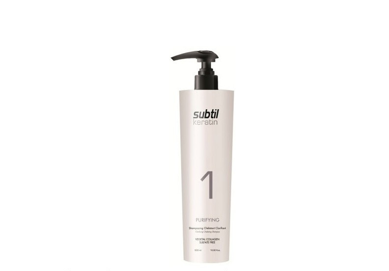 Шампунь для очищення волосся - Ducastel keratin clarifying chelating shampo 500 ml.