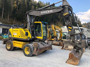 Колісний екскаватор Volvo EW160 B.