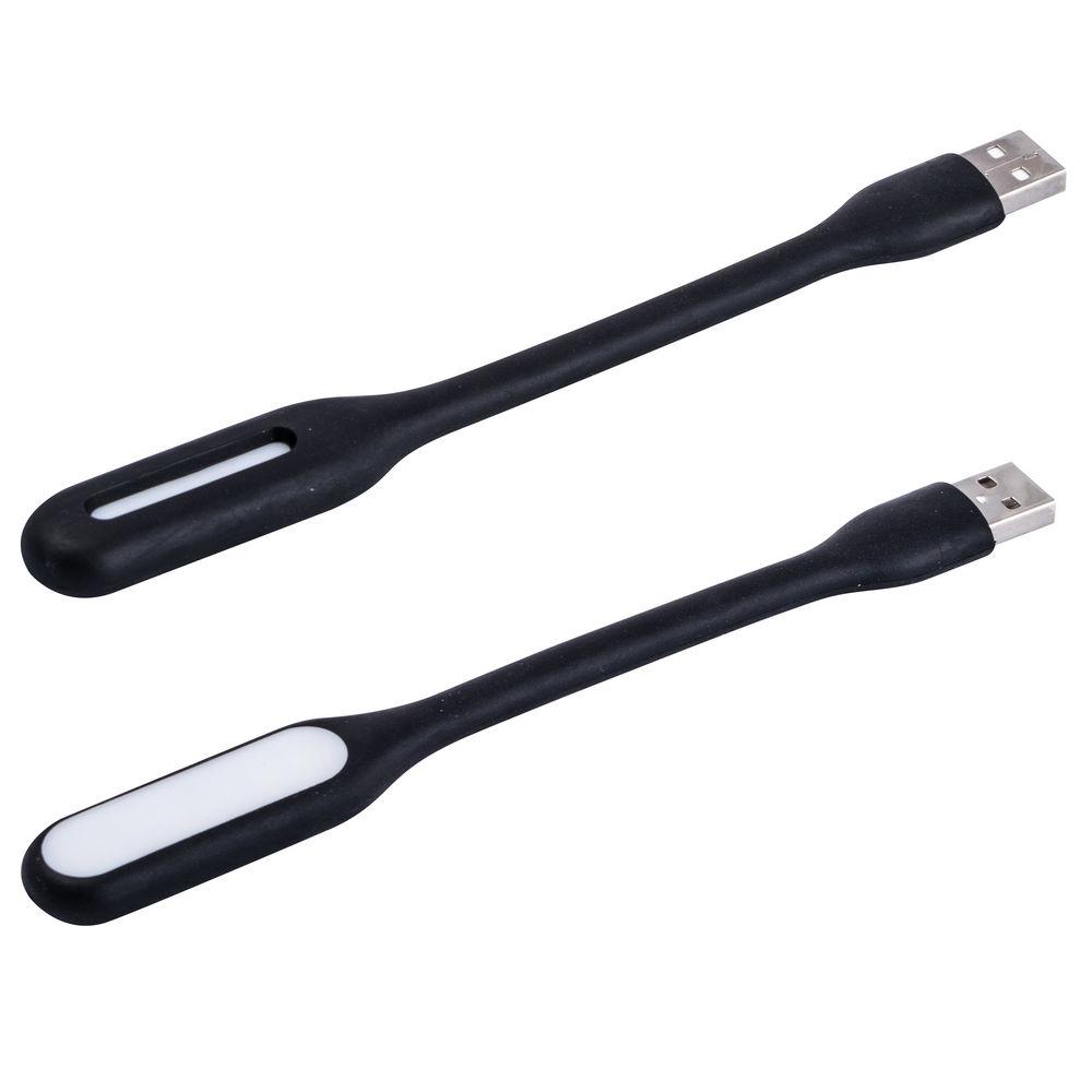 Гибкий фонарик от USB 1W черный - фото 1 - id-p386708788