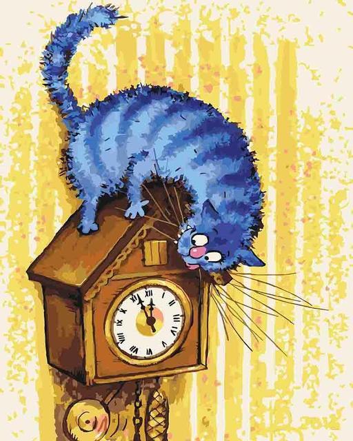 Картини за номерами Нічний мисливець KH4083 Ідейка 40 х 50 см, фото 1