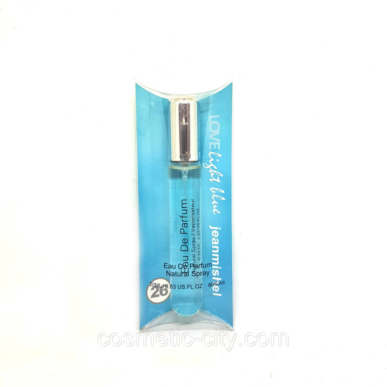Jeanmishel Love Light Blue pour femme 20ml