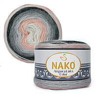 Пряжа Nako Angora Luks Color 81916,  Ангора Люкс Колор