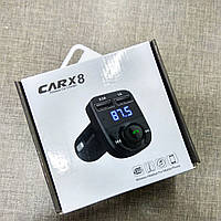 Fm фм модулятор Carx8. Трансмиттер+bluetooth+ 2 порта usb,блютуз