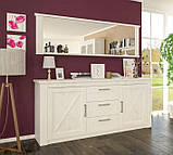 Комод 2Д1В Джорджія (Мебель-Сервіс) 1135х376х1424мм, фото 3