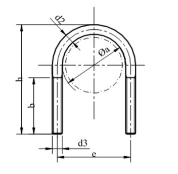 Болт DIN DIN 3570 - чертеж - завод  Болт DIN DIN 3570 купить - завод