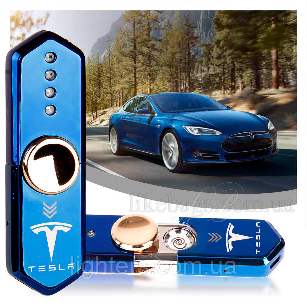 USB запальничка подарункова стильна Tesla 33222t