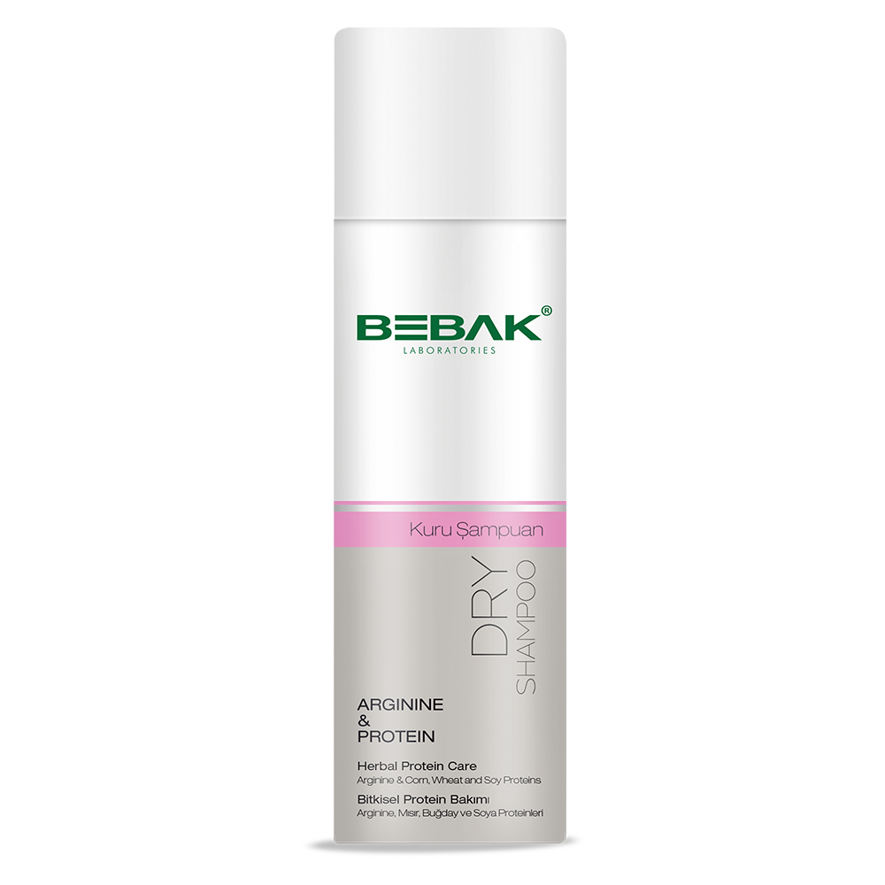 Сухий шампунь для волосся BEBAK з протеїном та аргініном 200 мл (4301004)