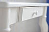 Приставний столик на точених ніжках, консоль "Прованс", білий, з шухлядою, фото 7