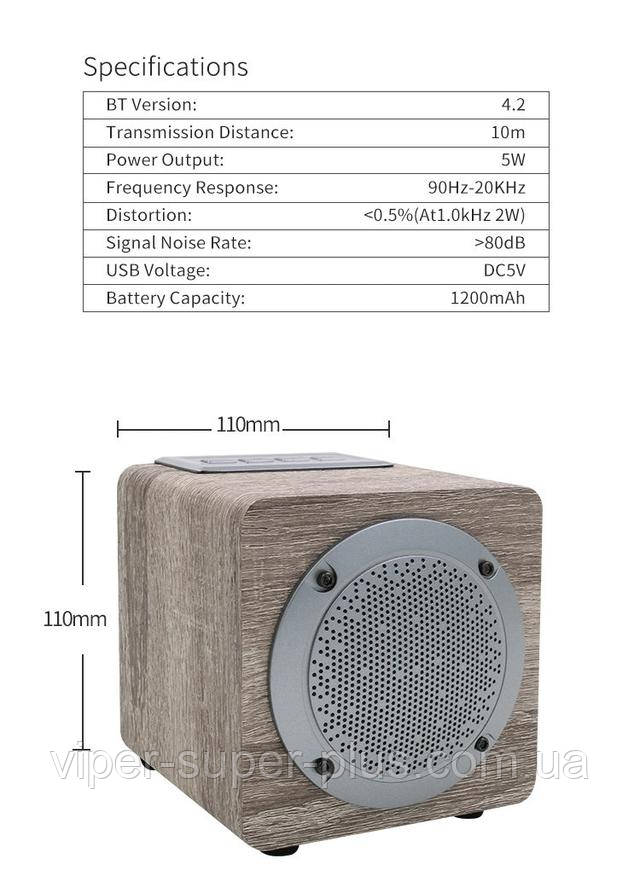 Блютуз колонка NBY3080