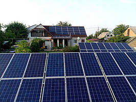 Сетевая солнечная электростанция 29,37 кВт г.Барышевка Киевская область 3