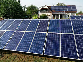 Сетевая солнечная электростанция 29,37 кВт г.Барышевка Киевская область 11