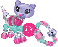 Фигурка браслет Twisty Pets. Игрушка-браслет для девочек Твисти Петс MAGICAL BRACELET (микс моделей)