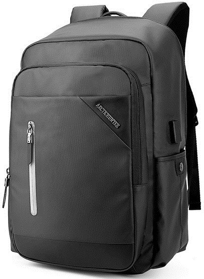 Діловий класичний рюкзак для ноутбука до 15,6" Arctic Hunter B00068, вологозахищений, з USB портом, 22л