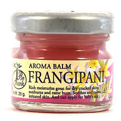 Квітковий бальзам для масажу та догляду за шкірою Франжипані (Aroma Balm Frangipani, Be Thank), 30 грамів