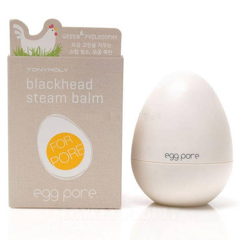 Бальзам від чорних крапок з розігріваючим ефектом Egg Pore BlackHead Steam Balm 30 г (505486), фото 1