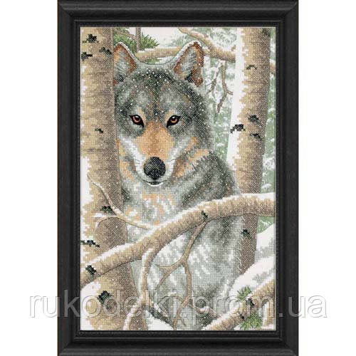 "Wintry Wolf" Dimensions. Набор для вышивания (03228) (ID95888489