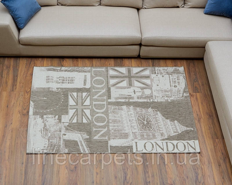 Безворсова рогожка London