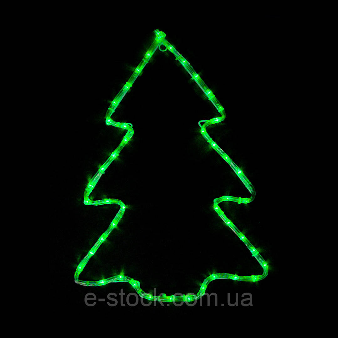 Гірлянда зовнішня світлодіодна DELUX MOTIF Christmas Tree. Новорічна ялинка. 