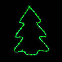 Гірлянда зовнішня світлодіодна DELUX MOTIF Christmas Tree. Новорічна ялинка. 