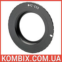 Перехідник М42 – Canon EF з програмованим чіпом, фото 3