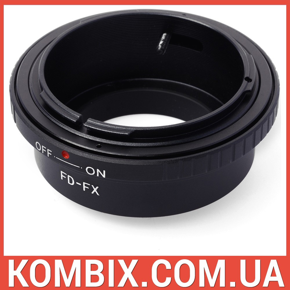 Перехідник Canon FD – Fujifilm X-mount