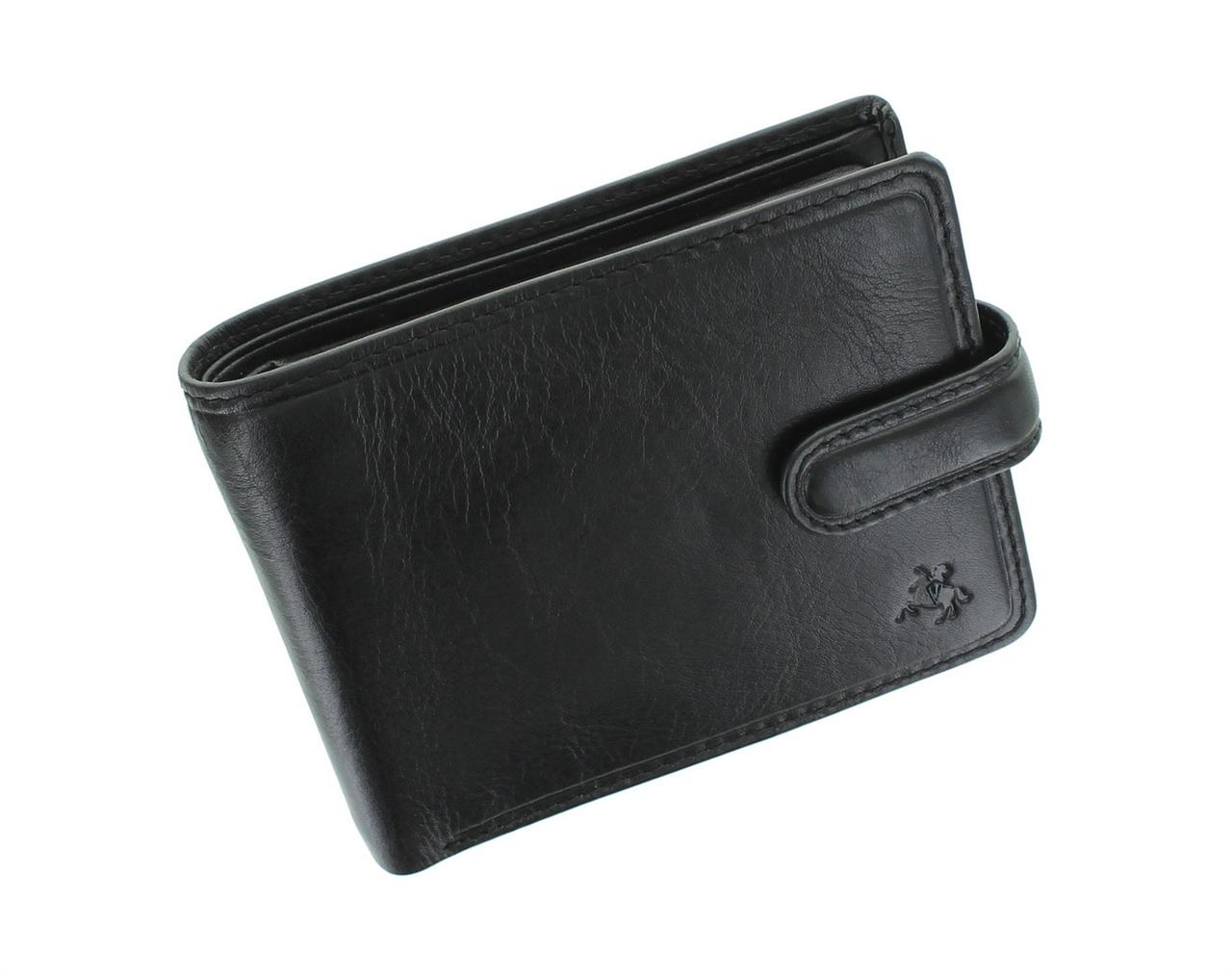 Елітний чоловічий гаманець Visconti TSC48 Black (Великобританія)