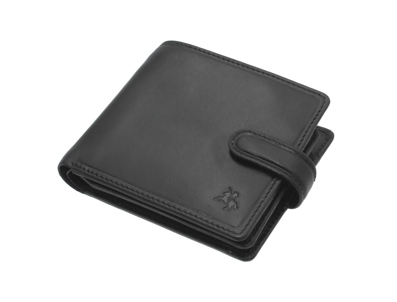 Якісне класичне портмоне Visconti TSC42 Black (Великобританія)