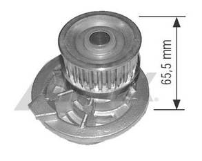 Насос водяний, помпа OPEL ASTRA F, OPEL ASTRA G, OPEL VECTRA A, OPEL CALIBRA A 1447 AIRTEX