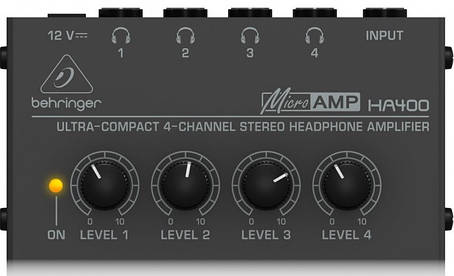 Підсилювач для навушників Behringer HA400, фото 1