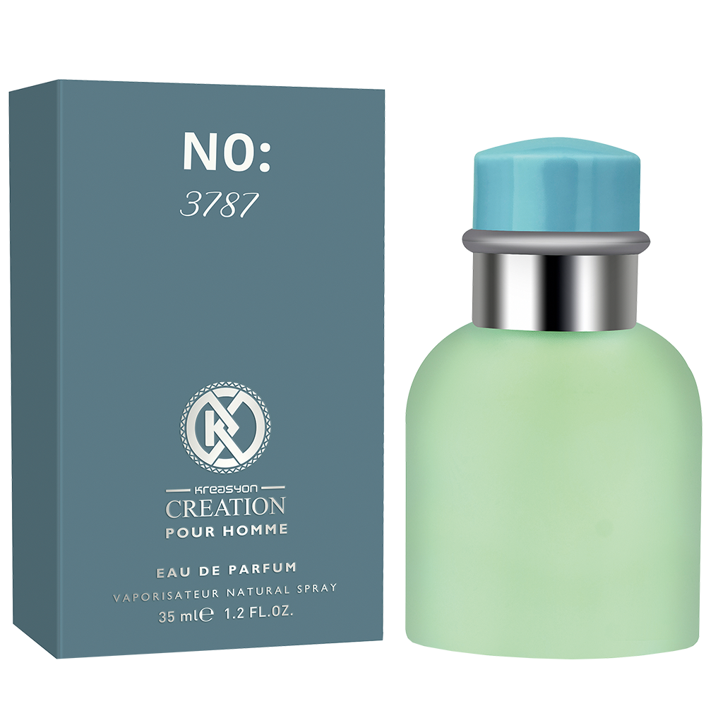 Чоловіча парфумована вода Fon cosmetic Kreasyon Creation 3787 Dolga Bana Deep Blue 35 мл (3541298)