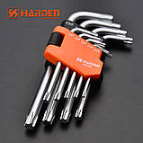 Набір шестигранників Torx 9 од. Harden Tools 540601, фото 7